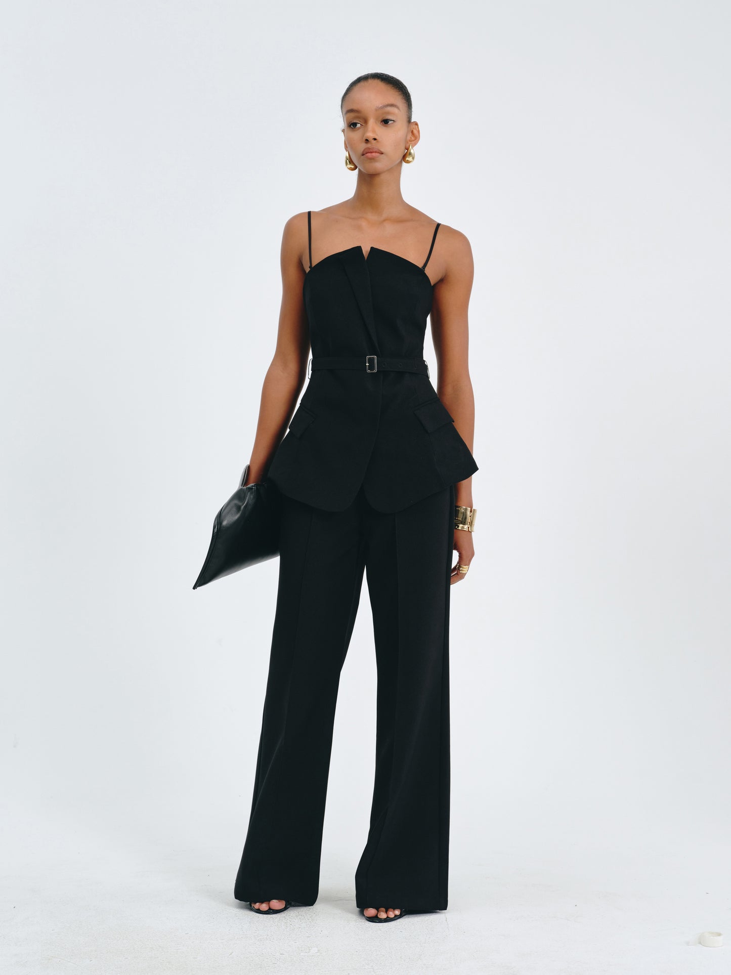 Tailored Flare Trousers