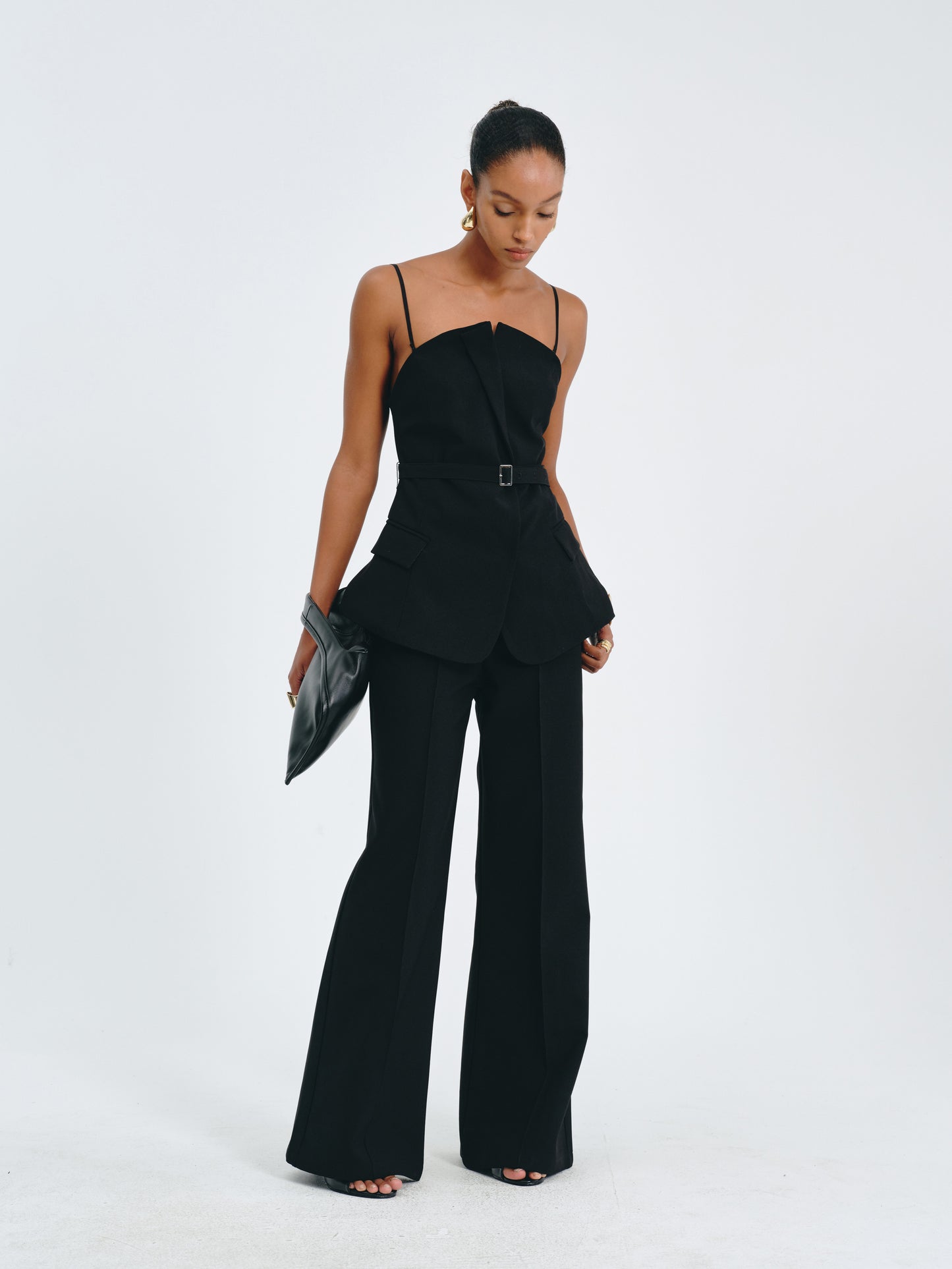 Tailored Flare Trousers