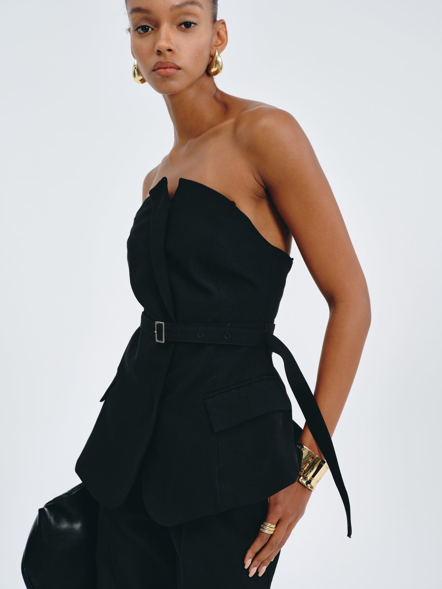 Tailored Flare Trousers