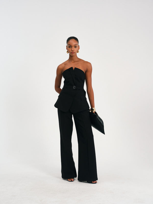 Tailored Flare Trousers