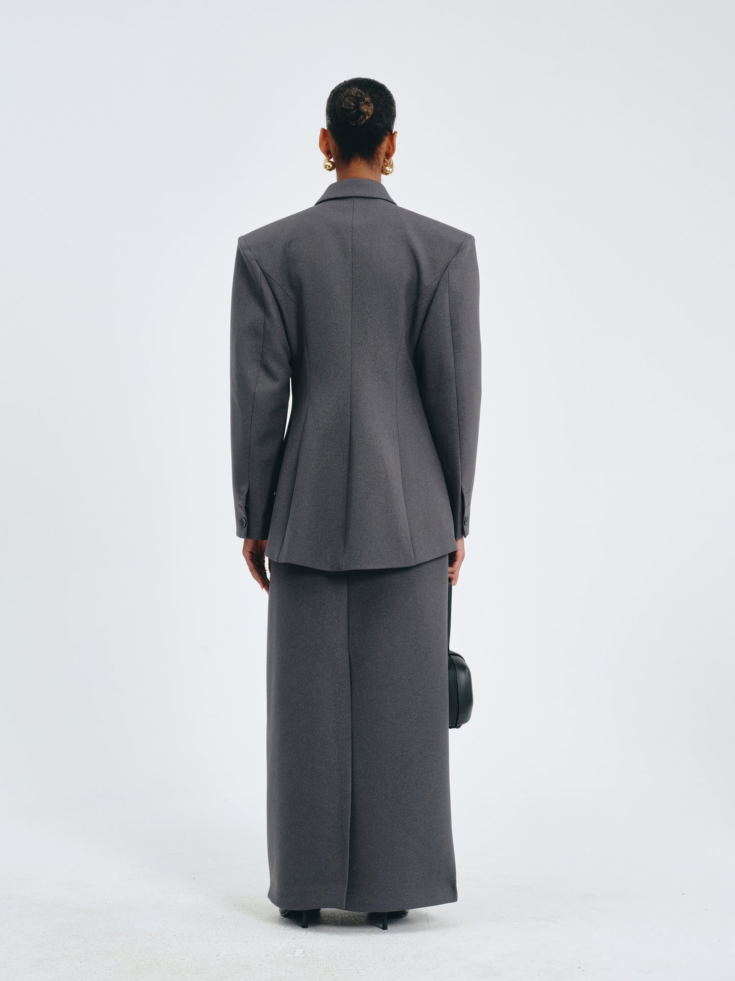 Double-Breasted Tailored Blazer