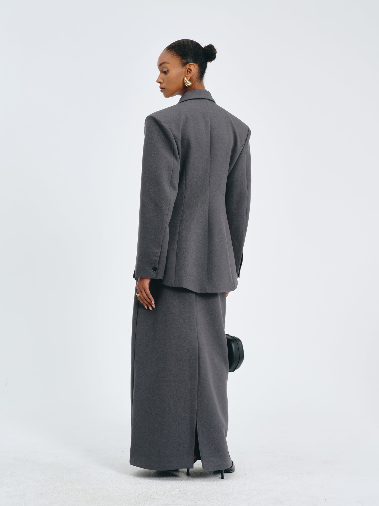Double-Breasted Tailored Blazer