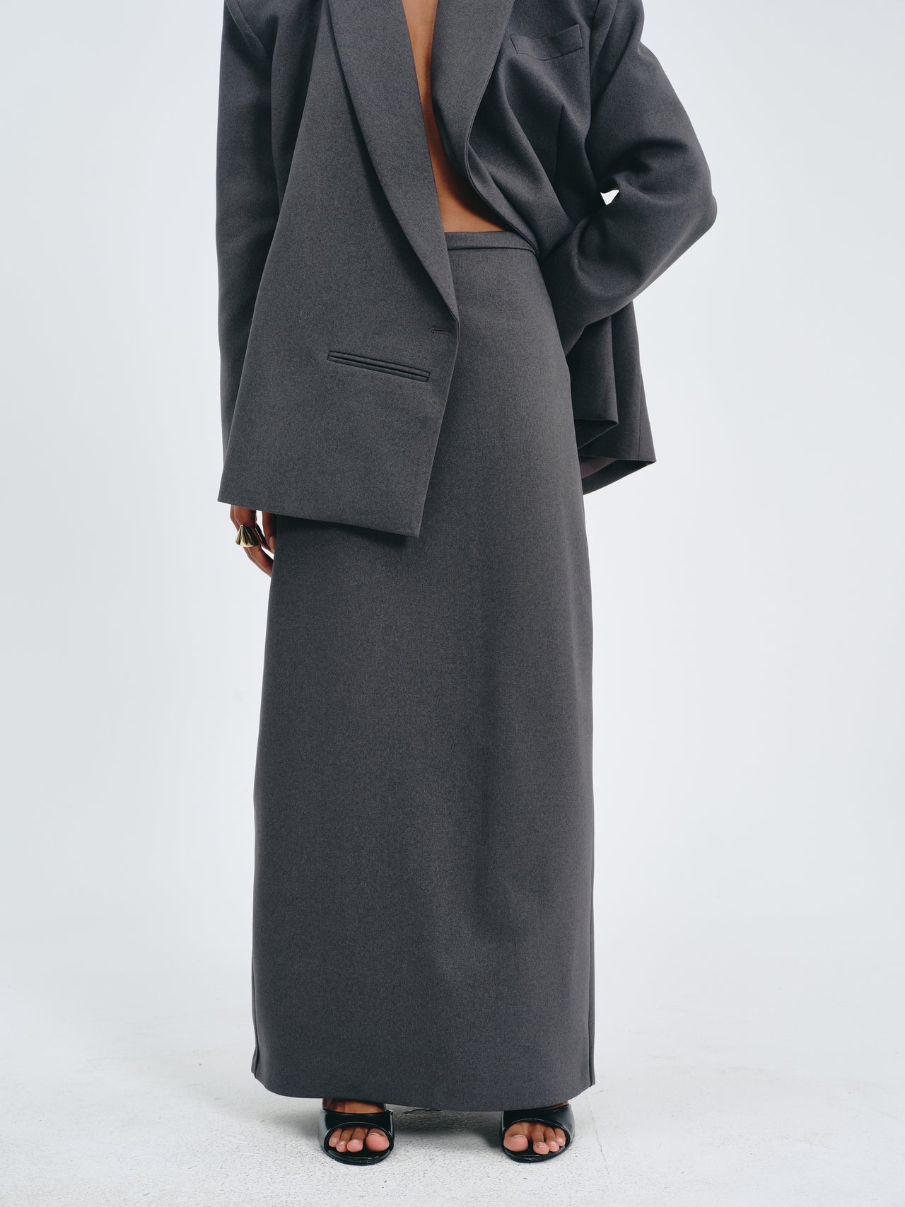 Elegant High-Waist Skirt