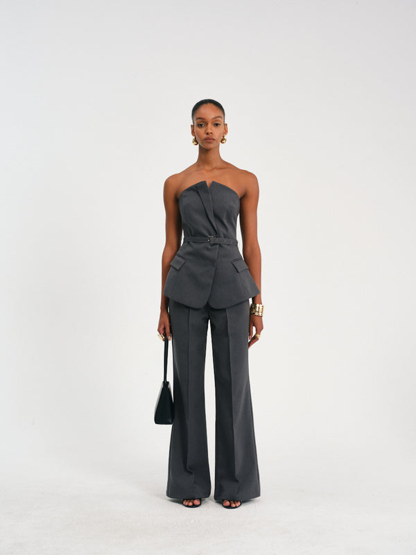 Tailored Flare Trousers