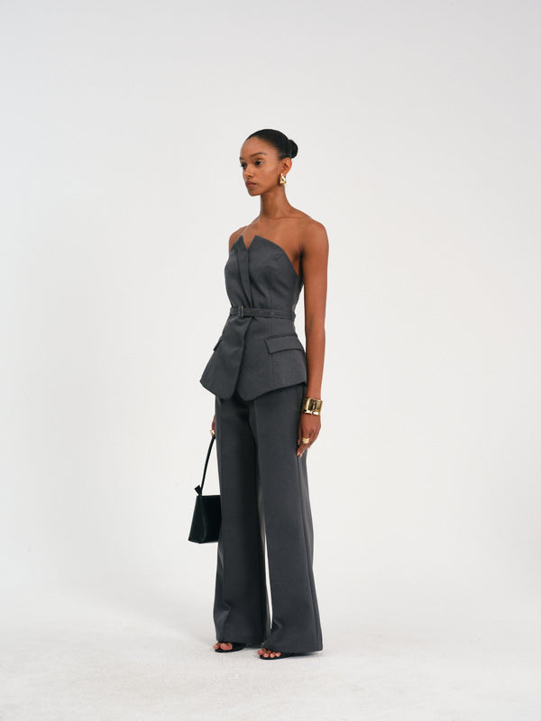 Tailored Flare Trousers