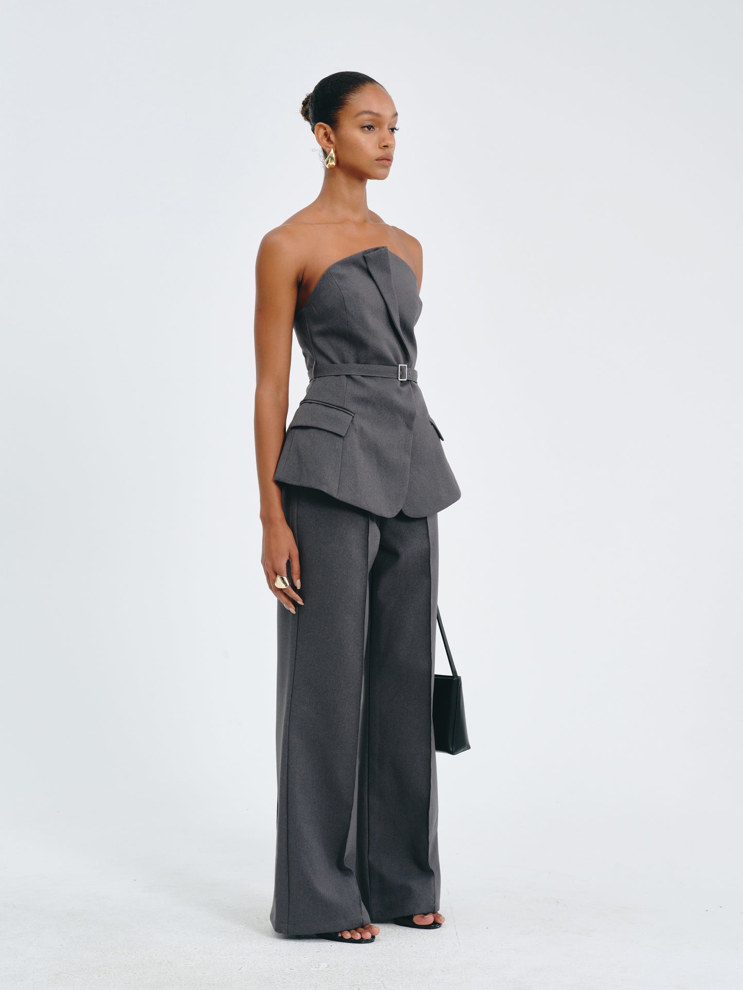 Tailored Flare Trousers