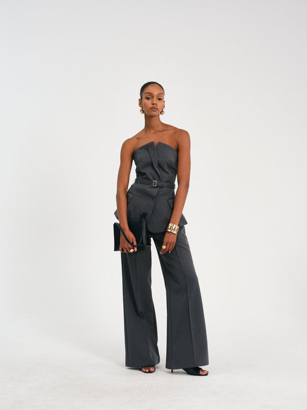 Tailored Flare Trousers
