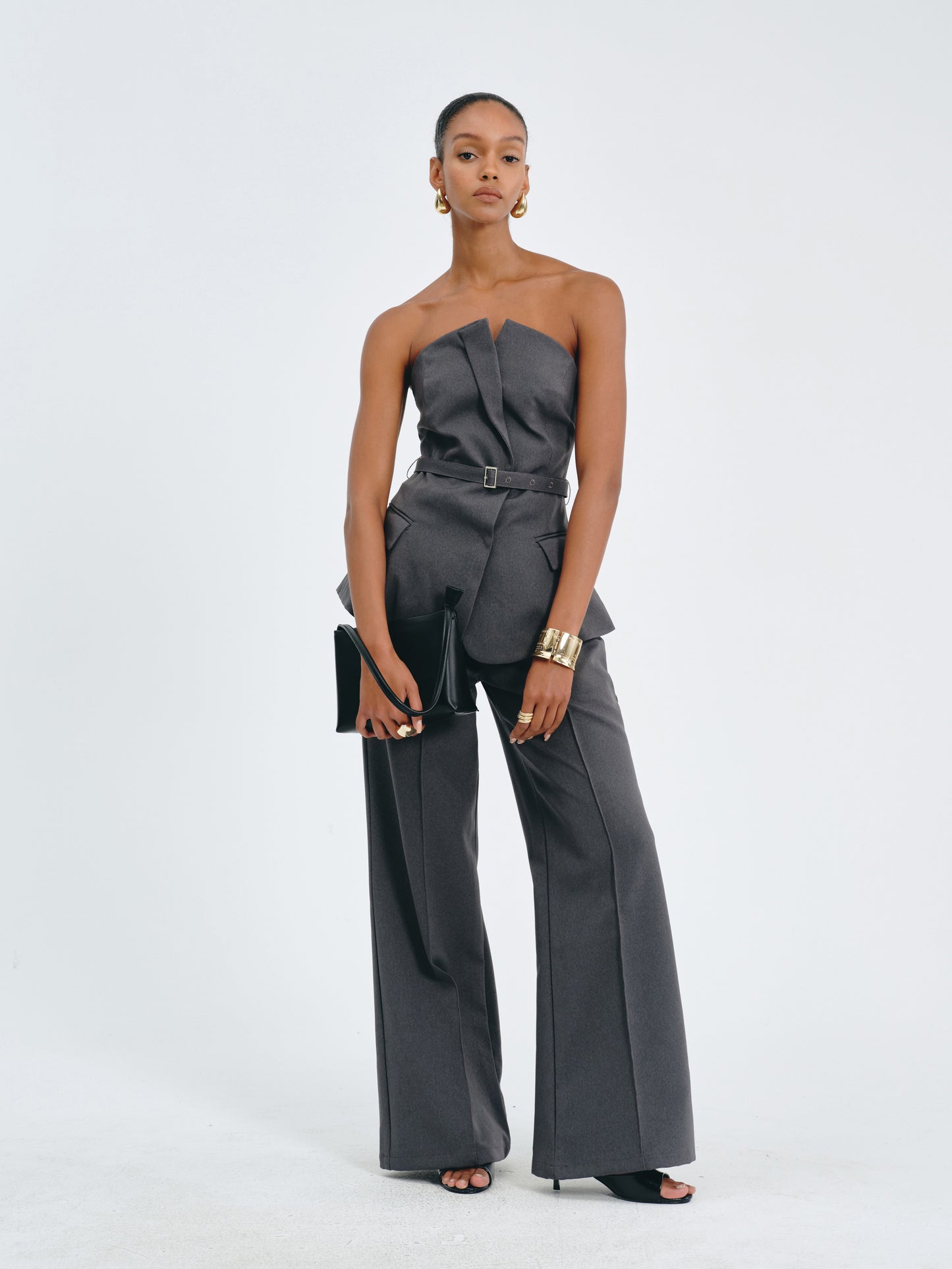 Tailored Flare Trousers