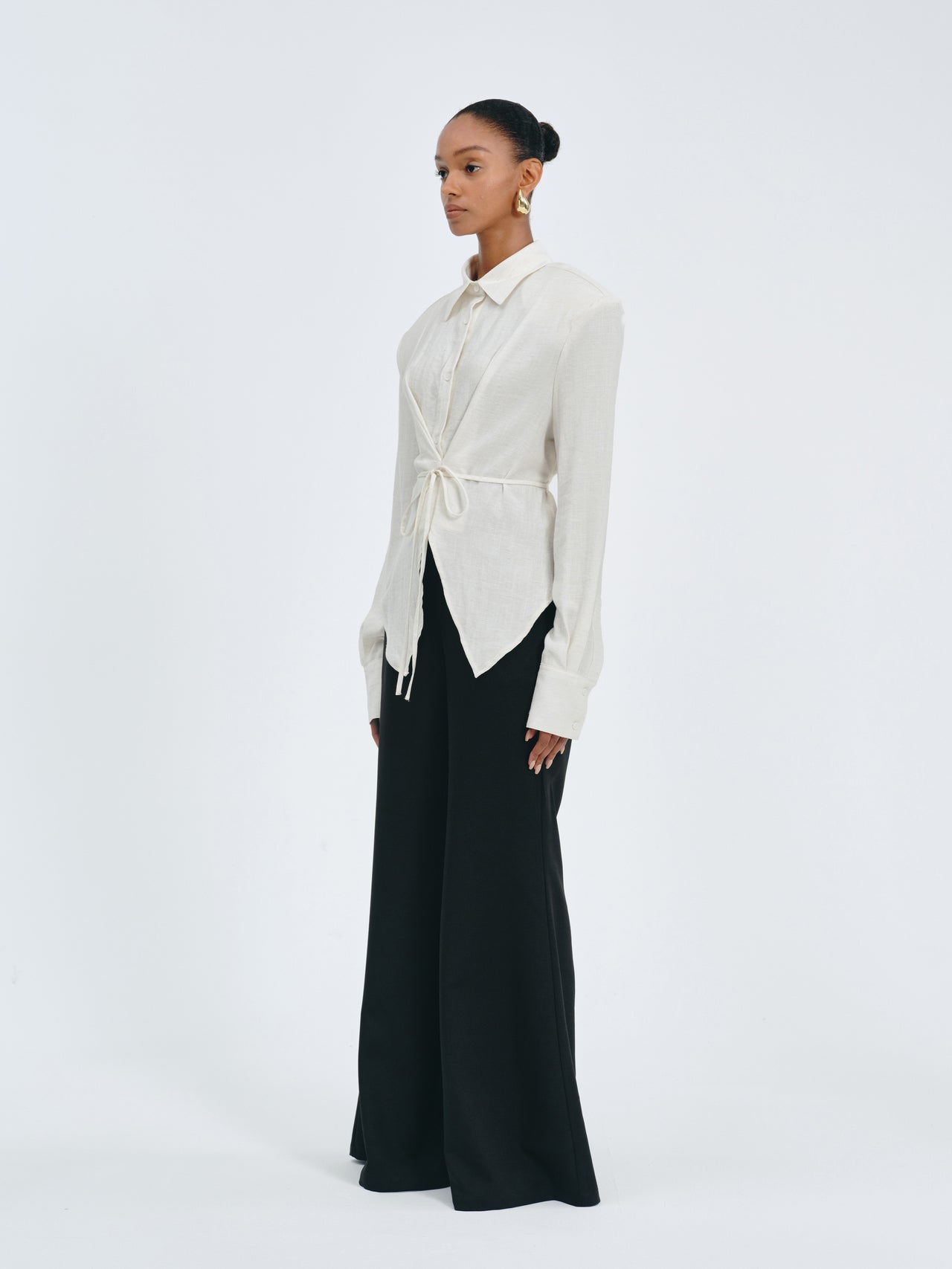 Western Tie-Front Shirt