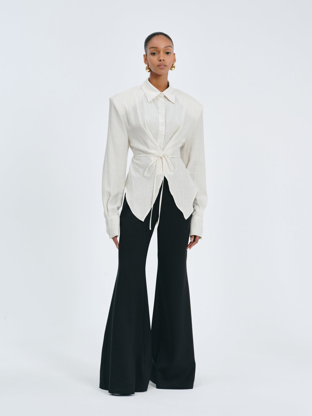 Western Tie-Front Shirt