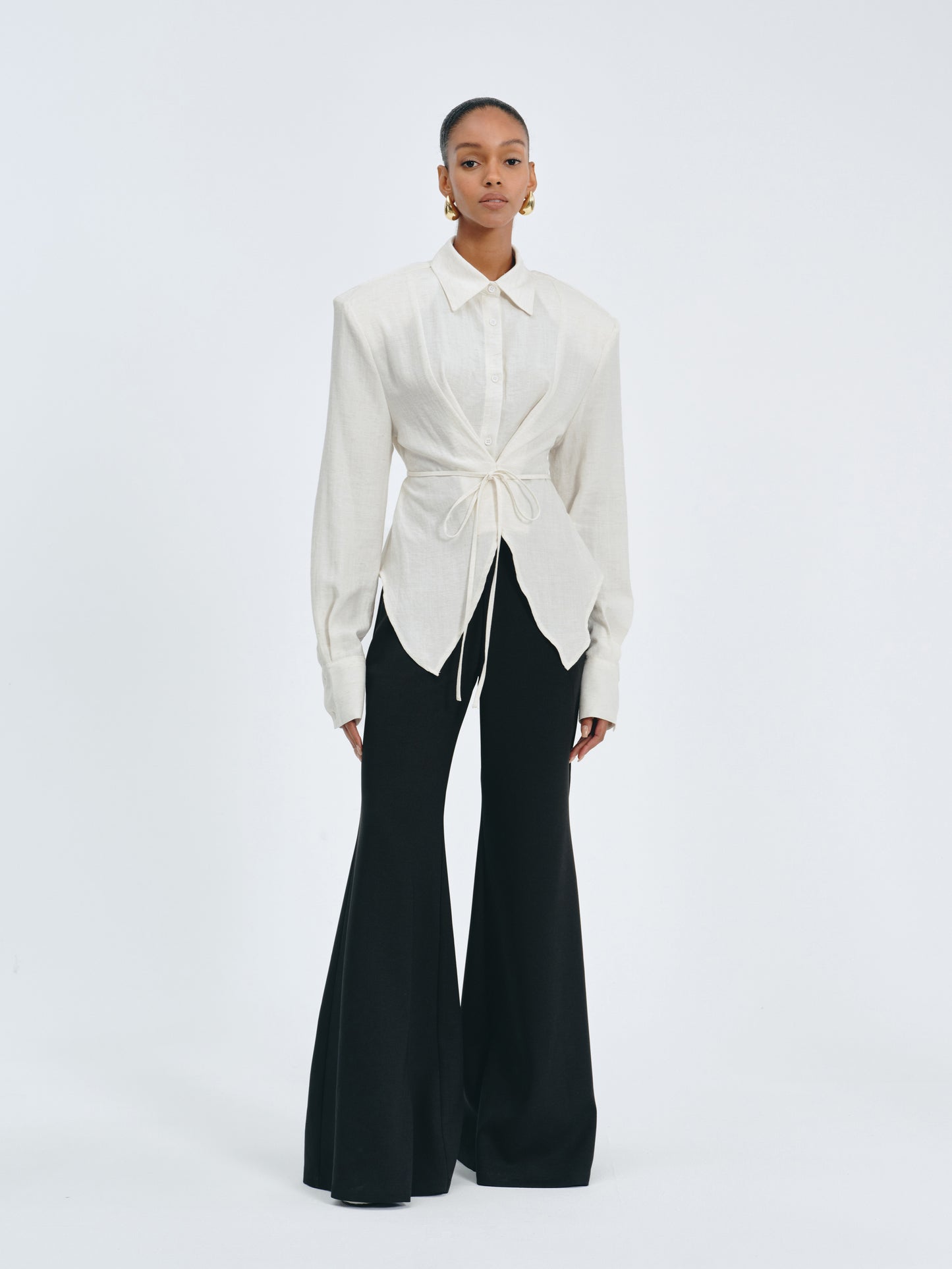 Western Tie-Front Shirt