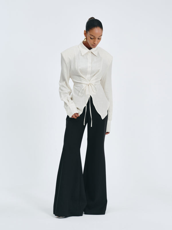 Western Tie-Front Shirt