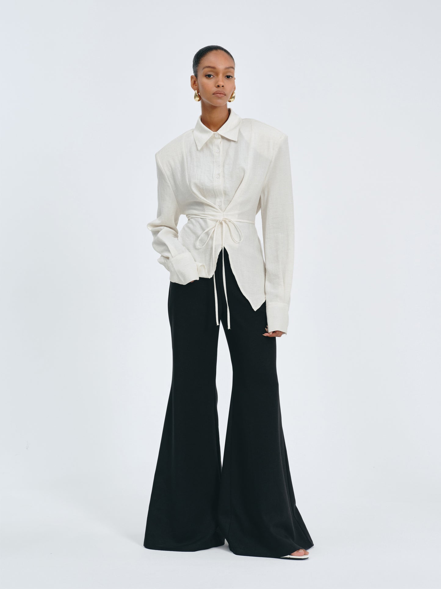 Western Tie-Front Shirt