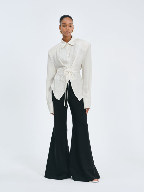 Western Tie-Front Shirt