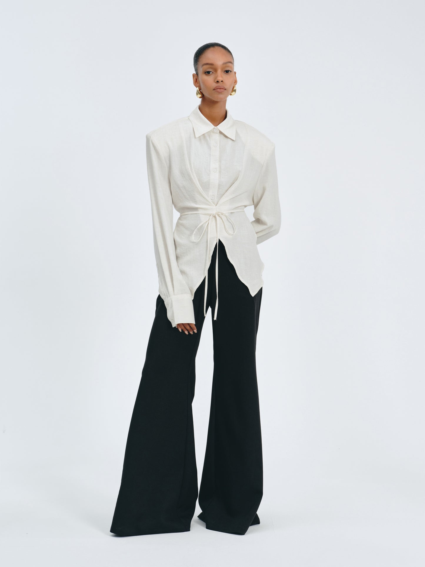 Western Tie-Front Shirt