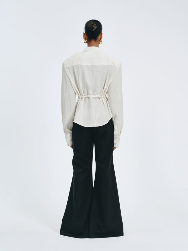 Western Tie-Front Shirt