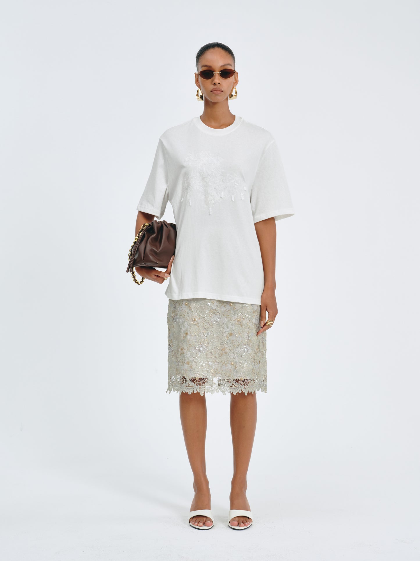 Aeris Embroidered Tee