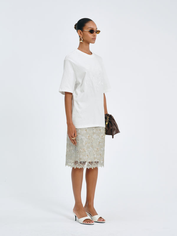 Aeris Embroidered Tee