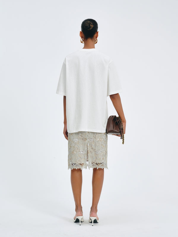 Aeris Embroidered Tee