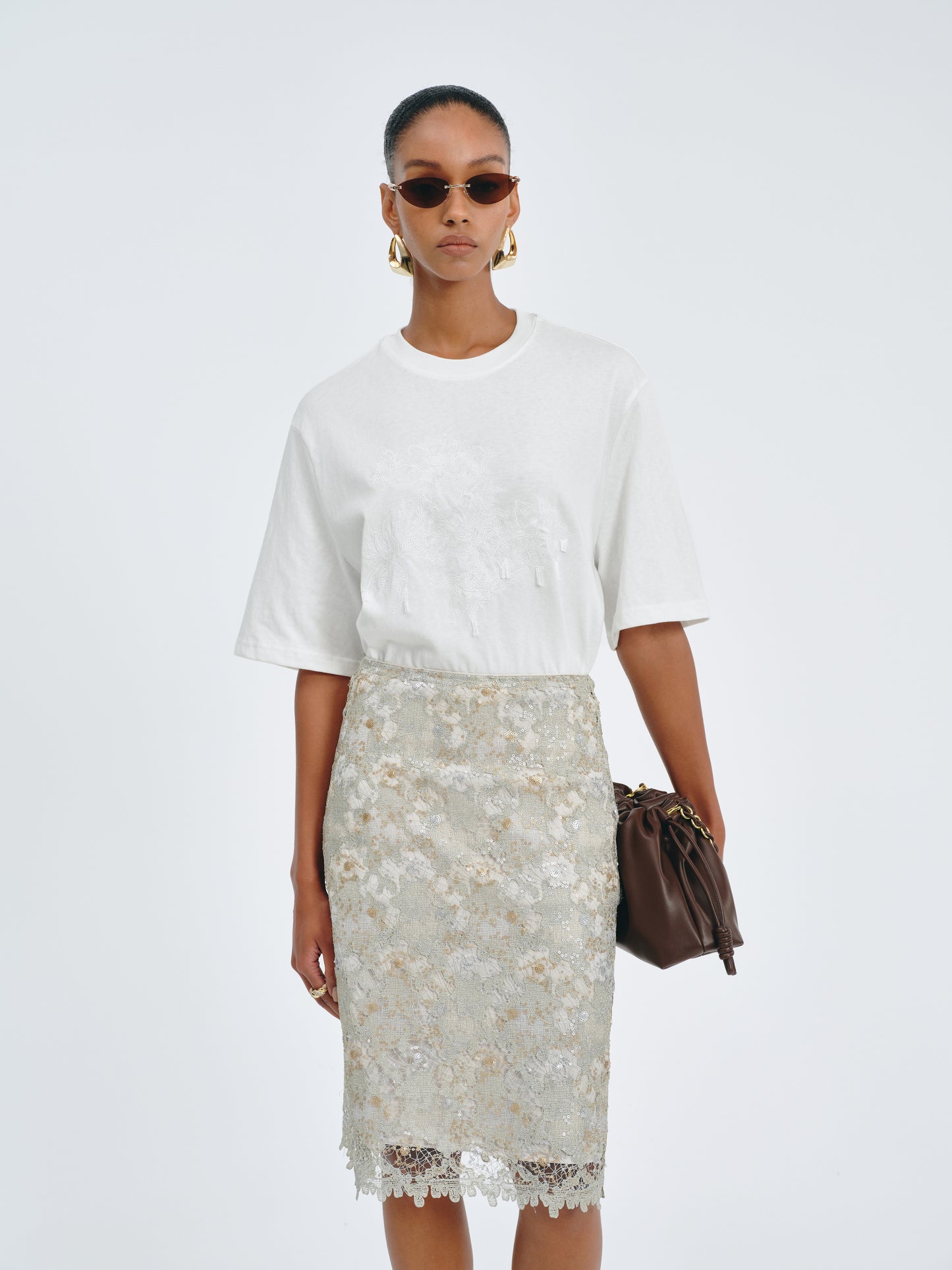 Aeris Embroidered Tee