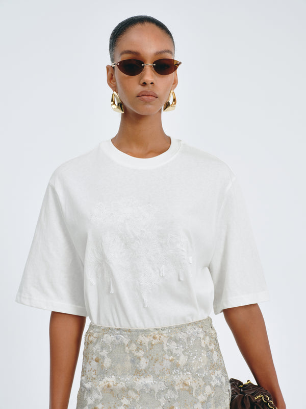 Aeris Embroidered Tee