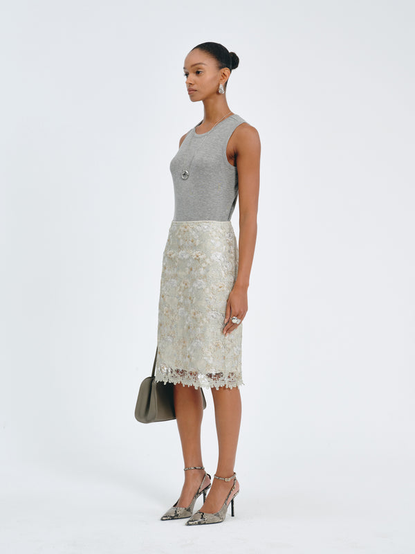 Glimmerveil Lace Skirt