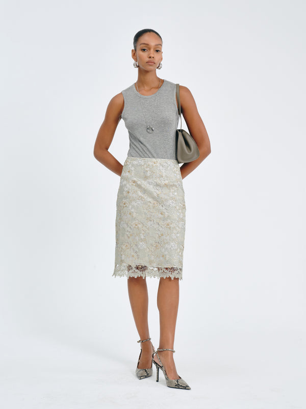 Glimmerveil Lace Skirt
