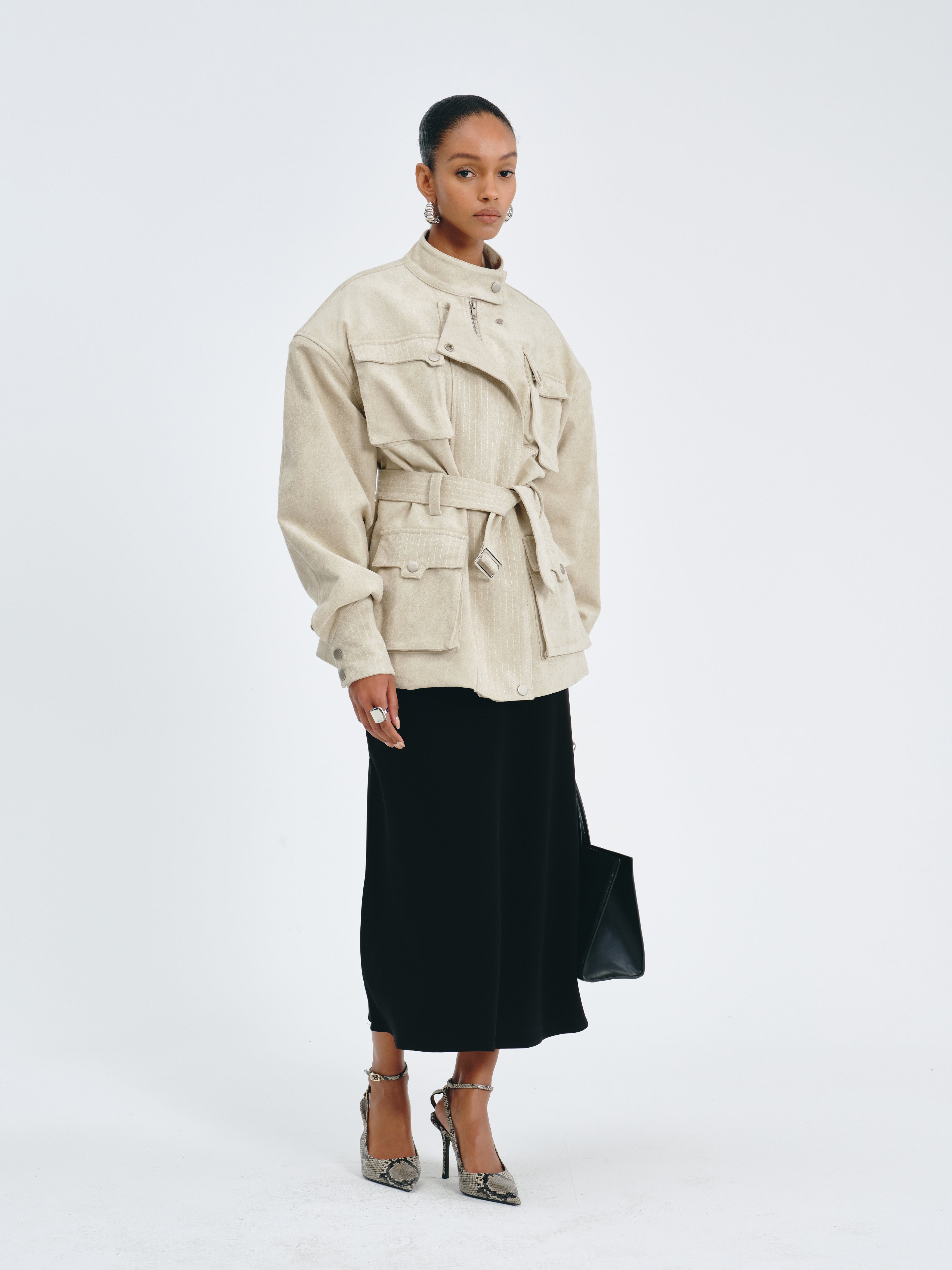ジャケット・アウター SIZE36 BUTCHER PRODUCTS UTILITY JACKET Utility Belted Jacket – Pre Preworks