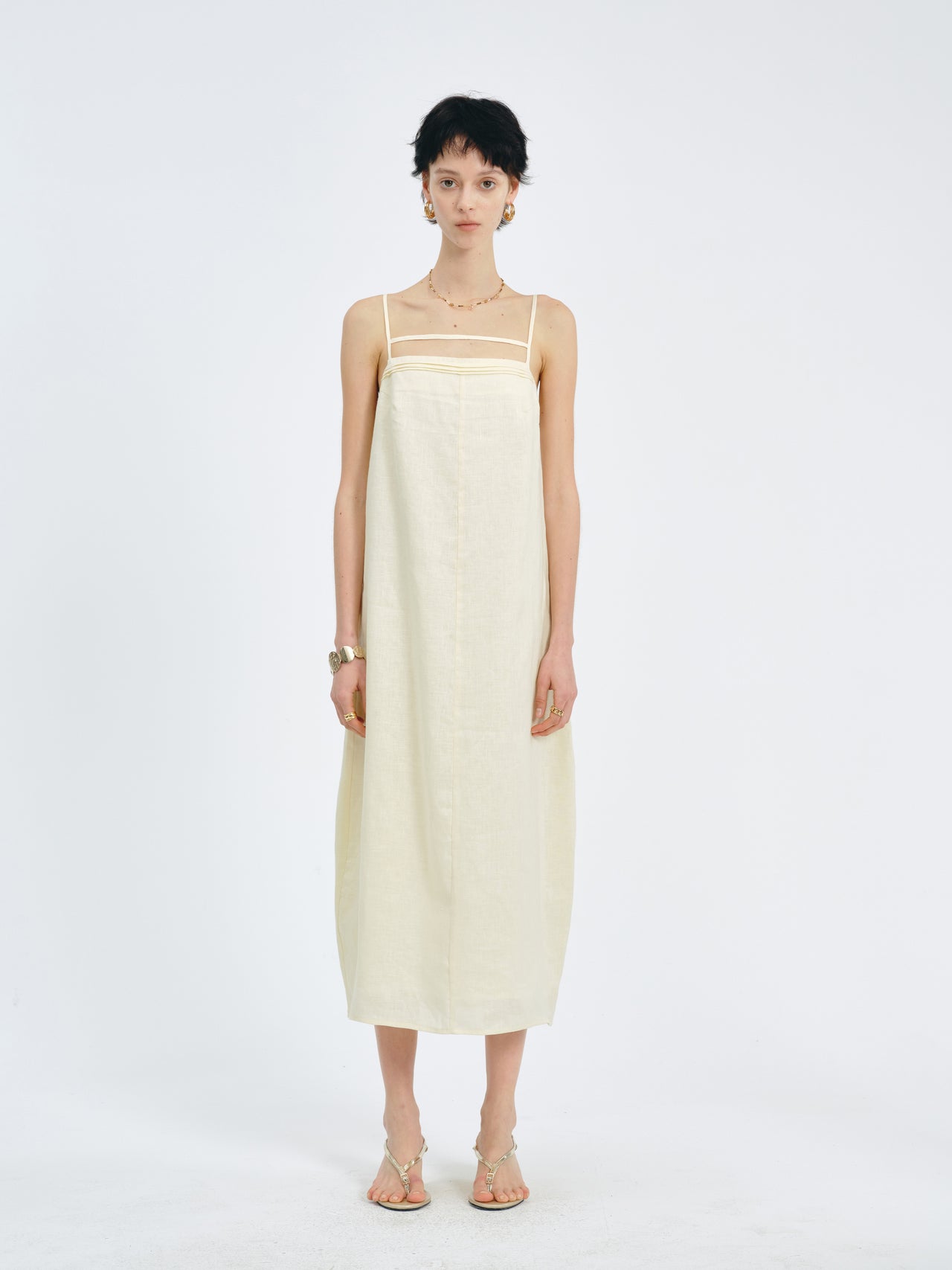 Quietude Linen Dress