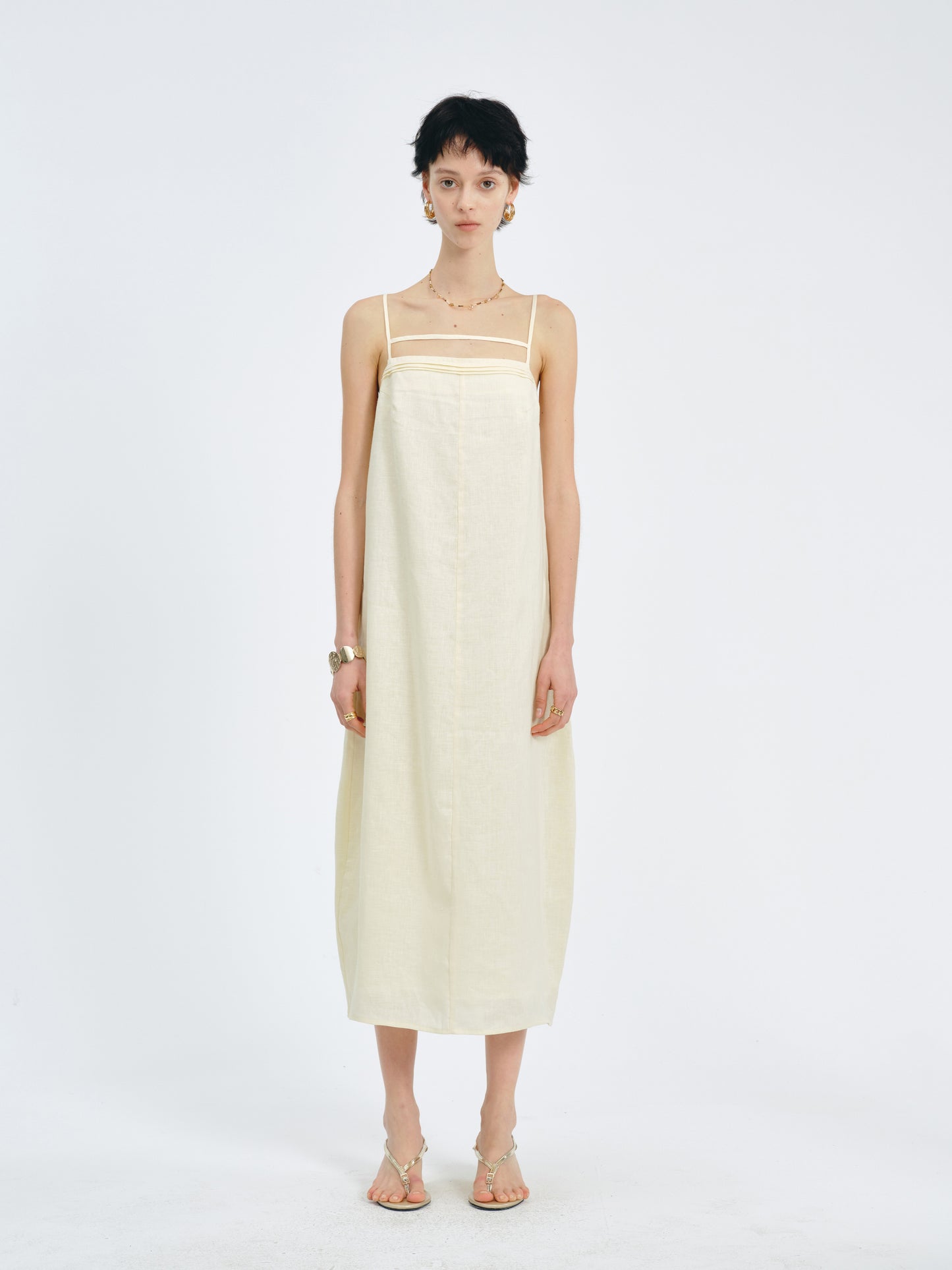 Quietude Linen Dress