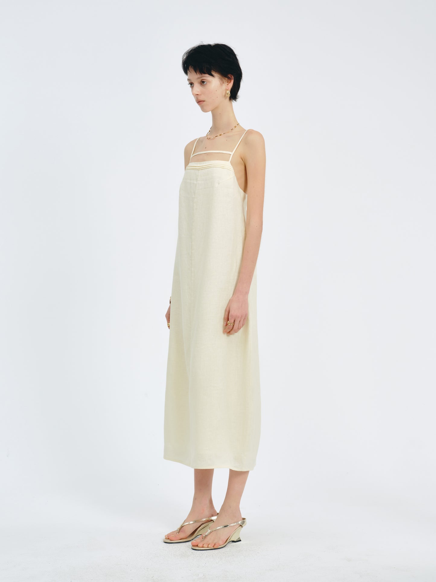 Quietude Linen Dress