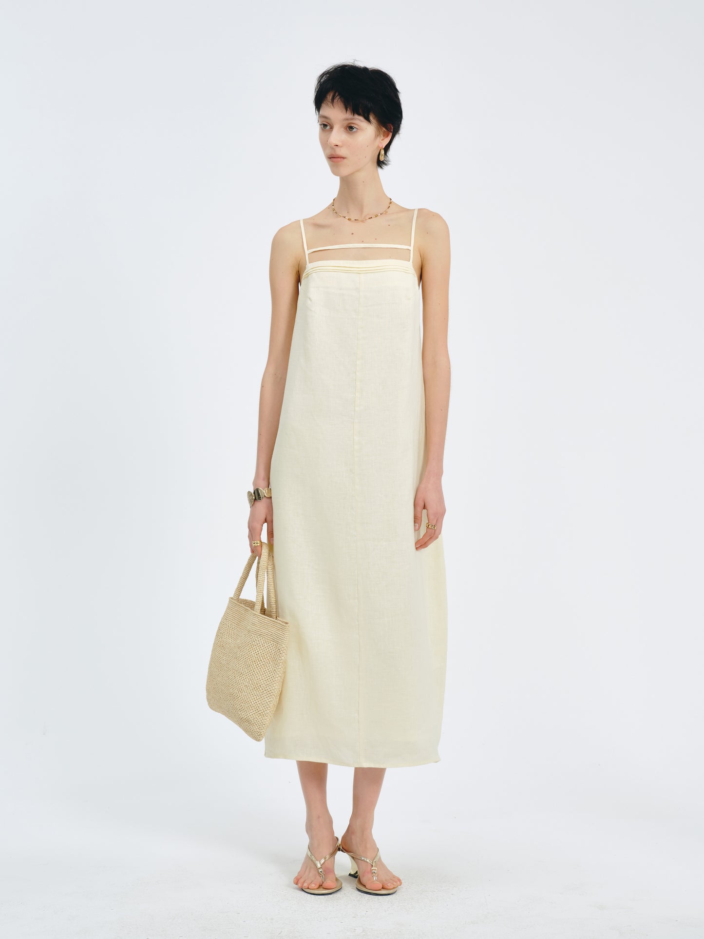 Quietude Linen Dress