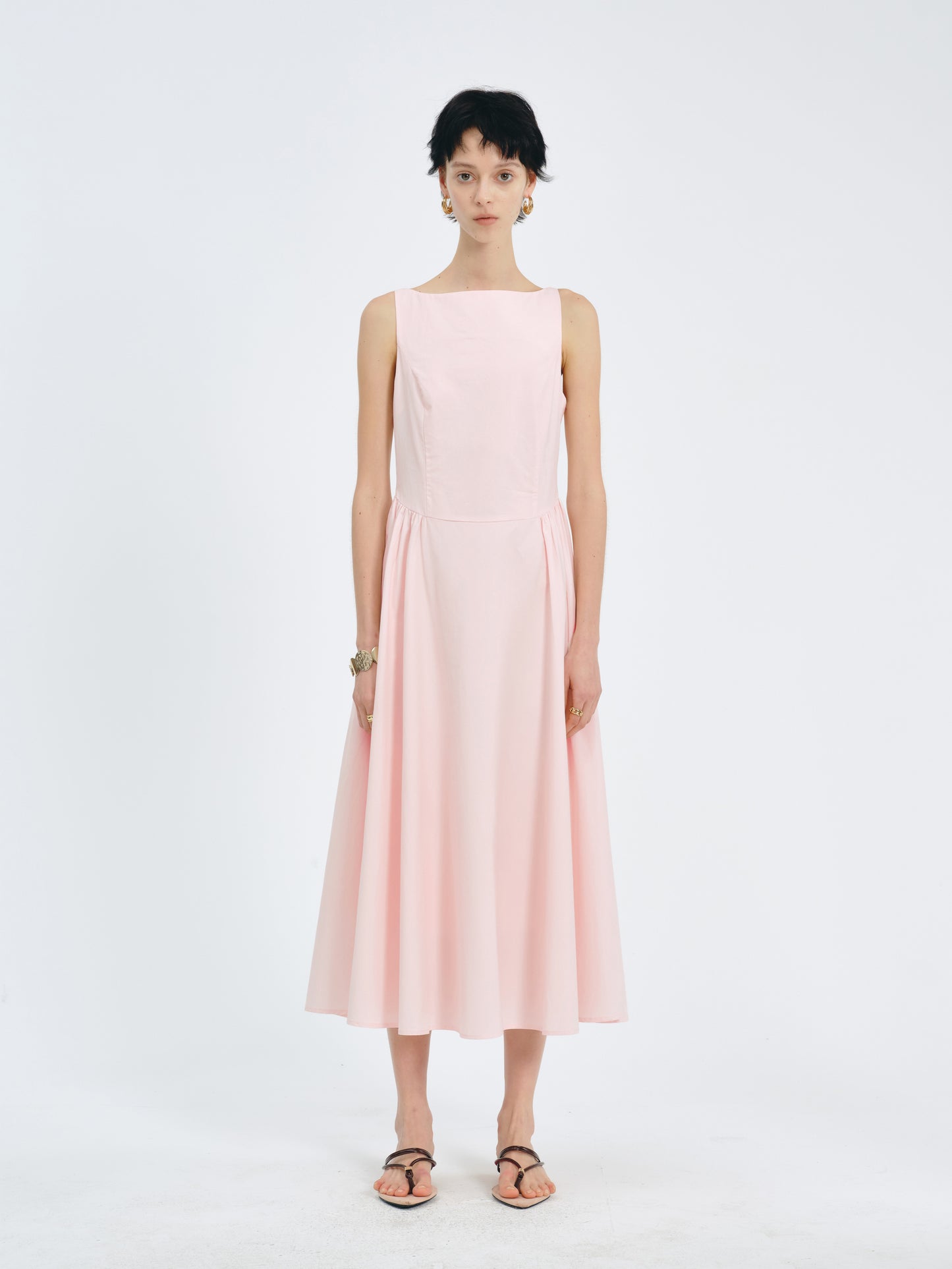 Ethereal Pleated Dress
