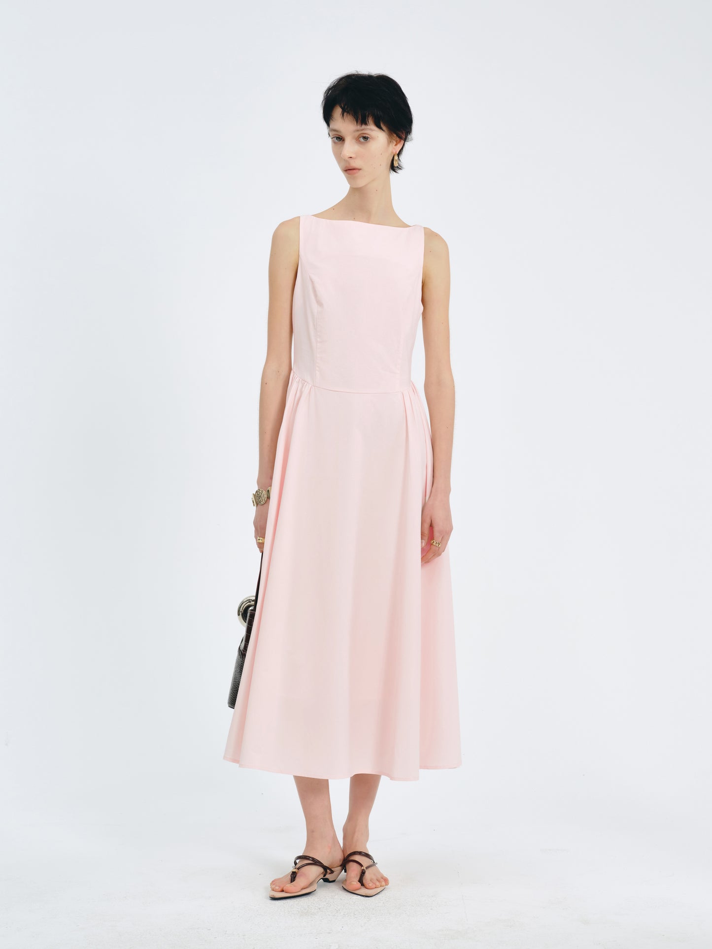 Ethereal Pleated Dress