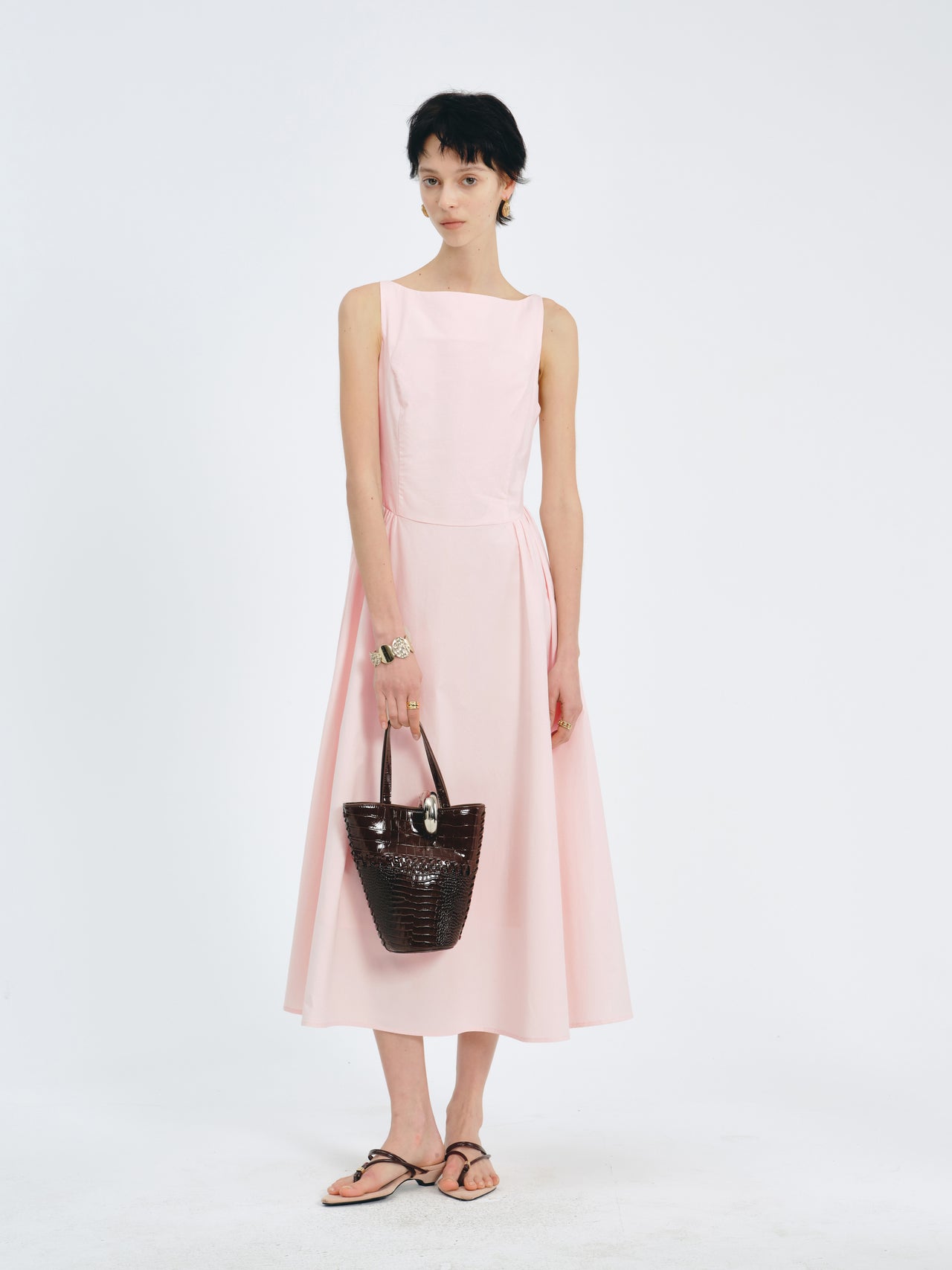 Ethereal Pleated Dress