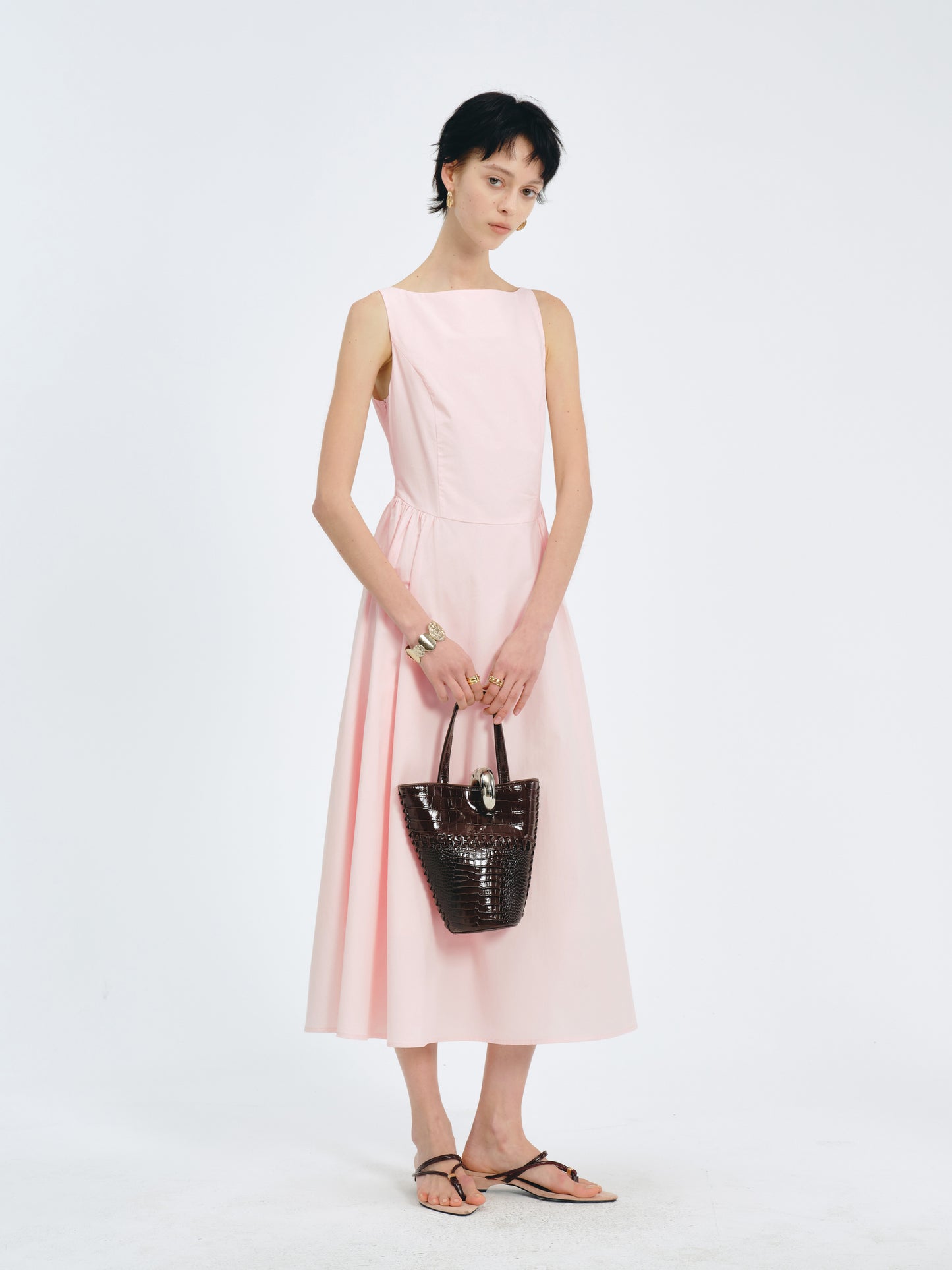 Ethereal Pleated Dress