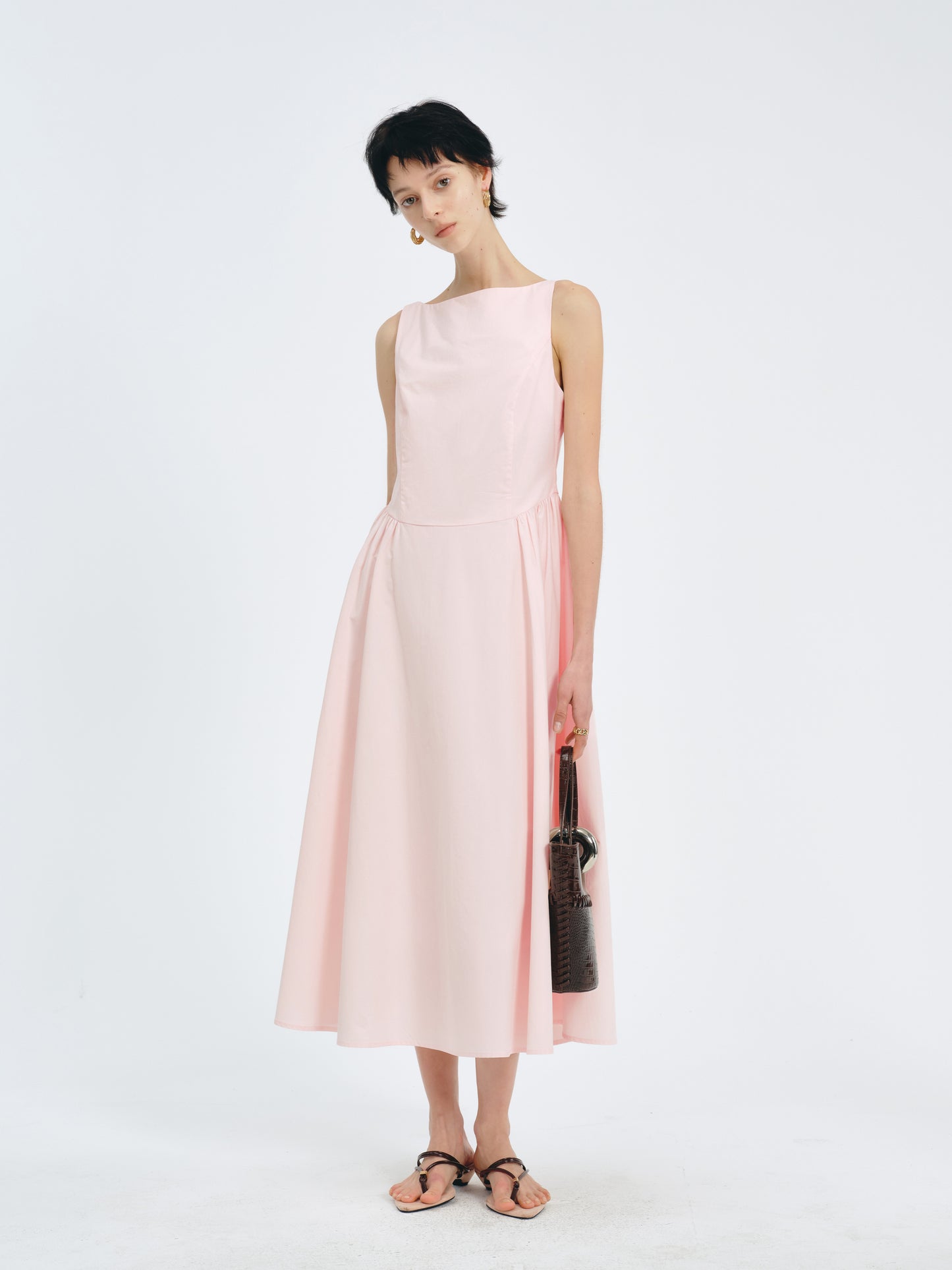 Ethereal Pleated Dress