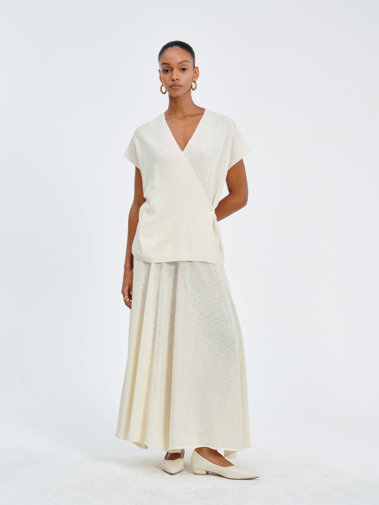 Wrapped Waist Top