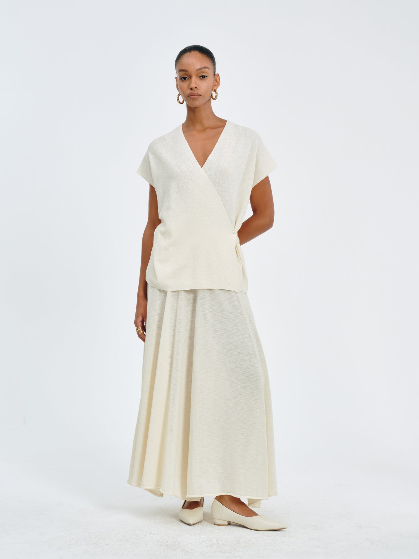 Wrapped Waist Top