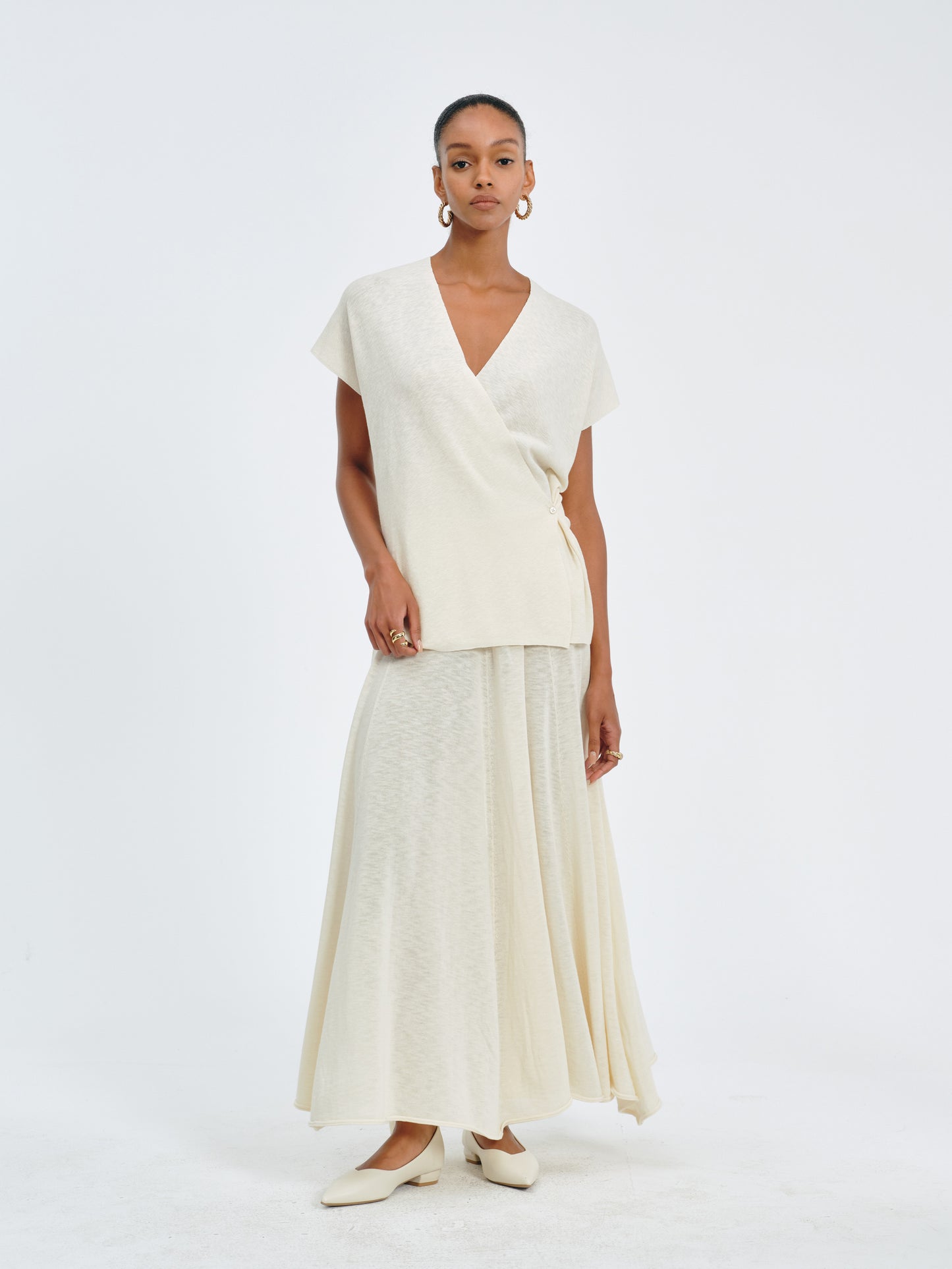 Wrapped Waist Top