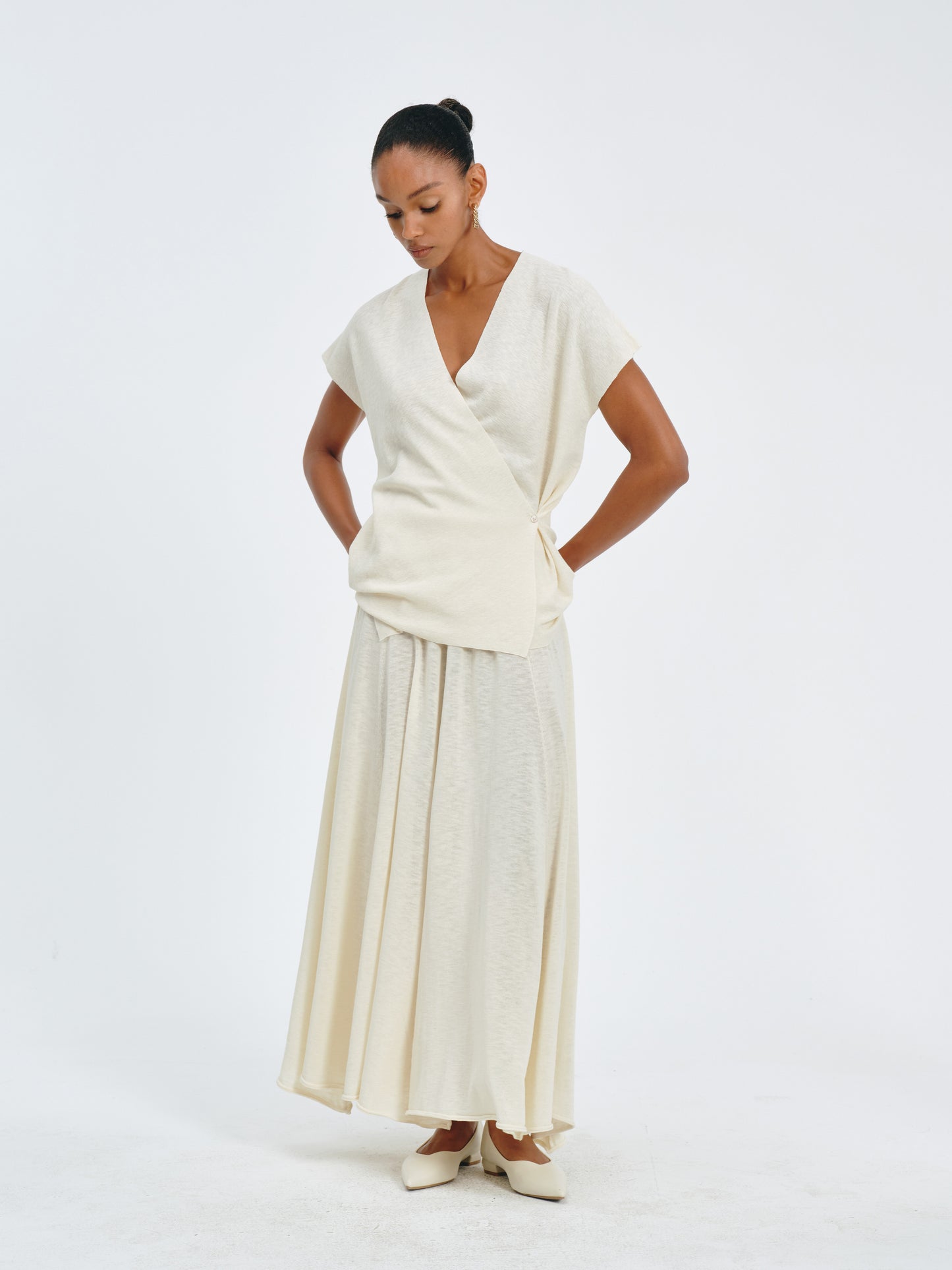 Wrapped Waist Top