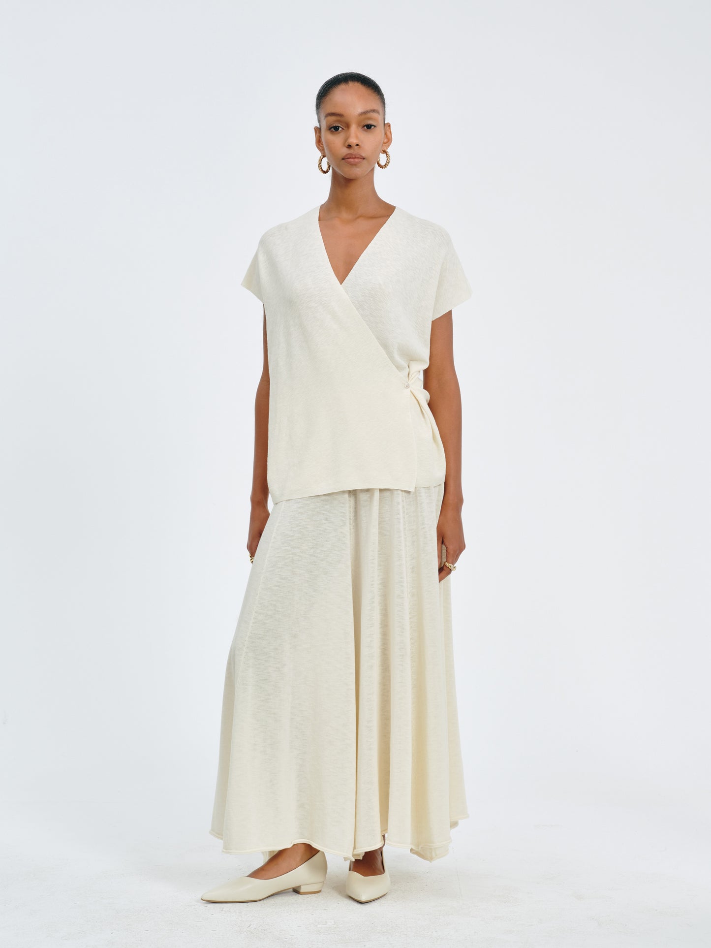 Wrapped Waist Top
