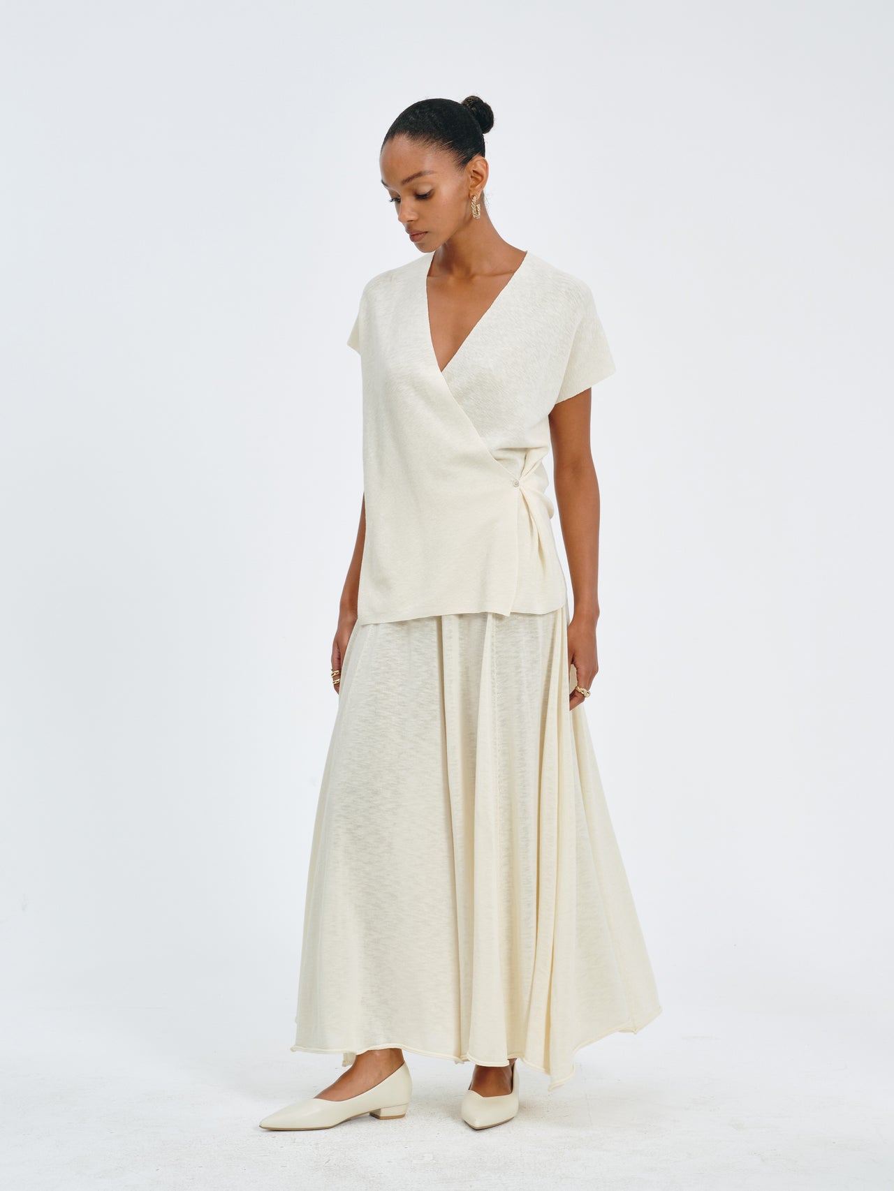 Wrapped Waist Top