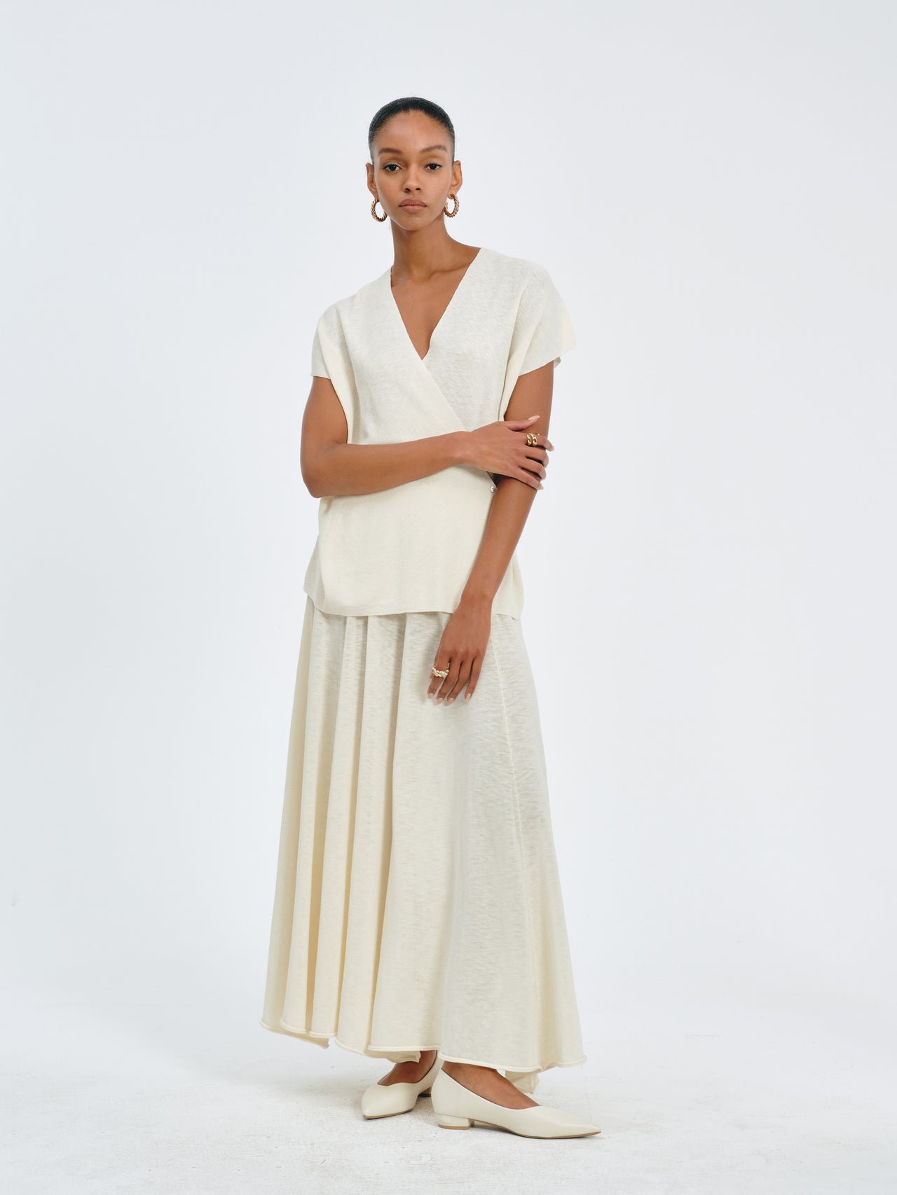 Wrapped Waist Top