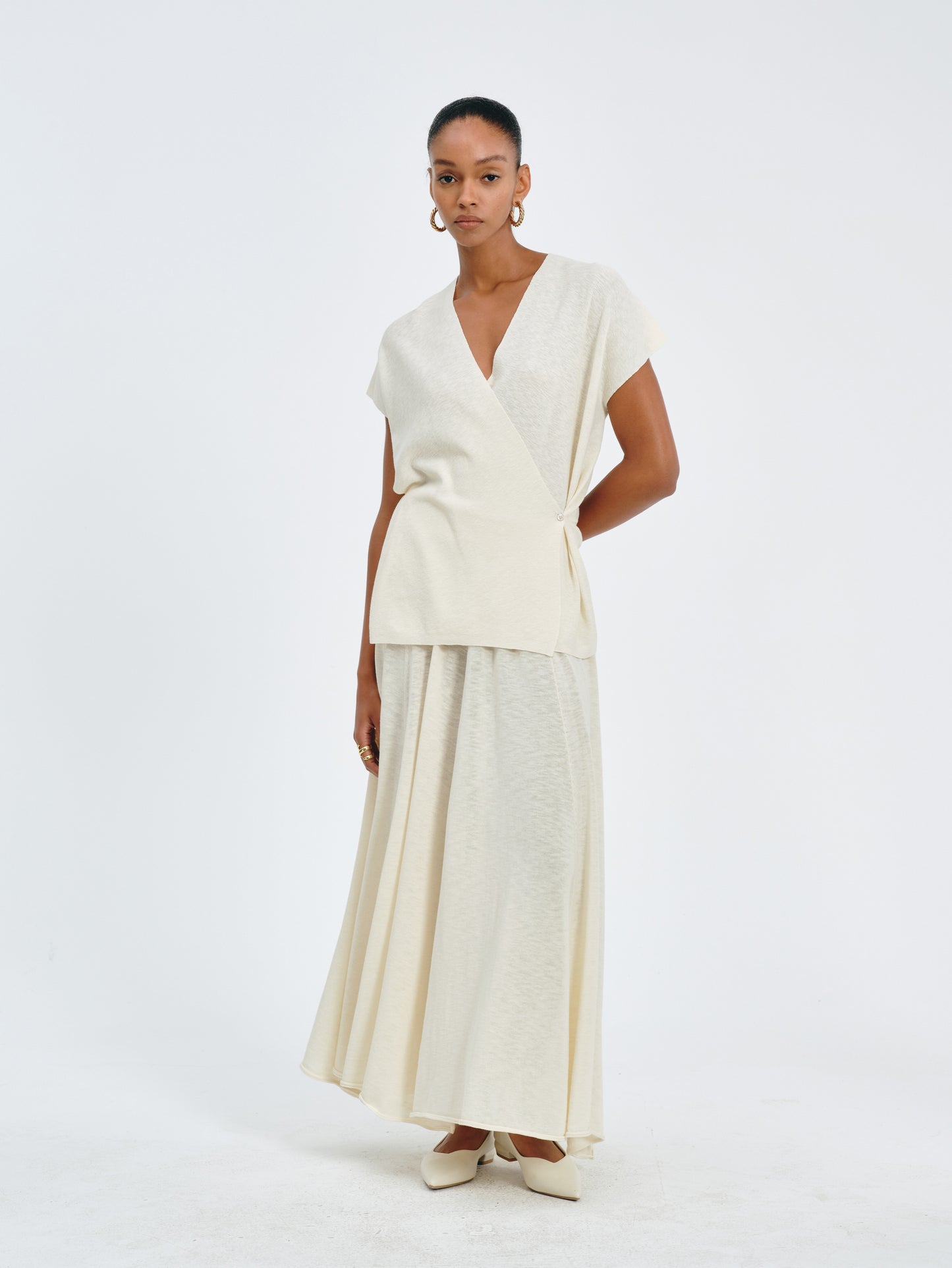 Wrapped Waist Top