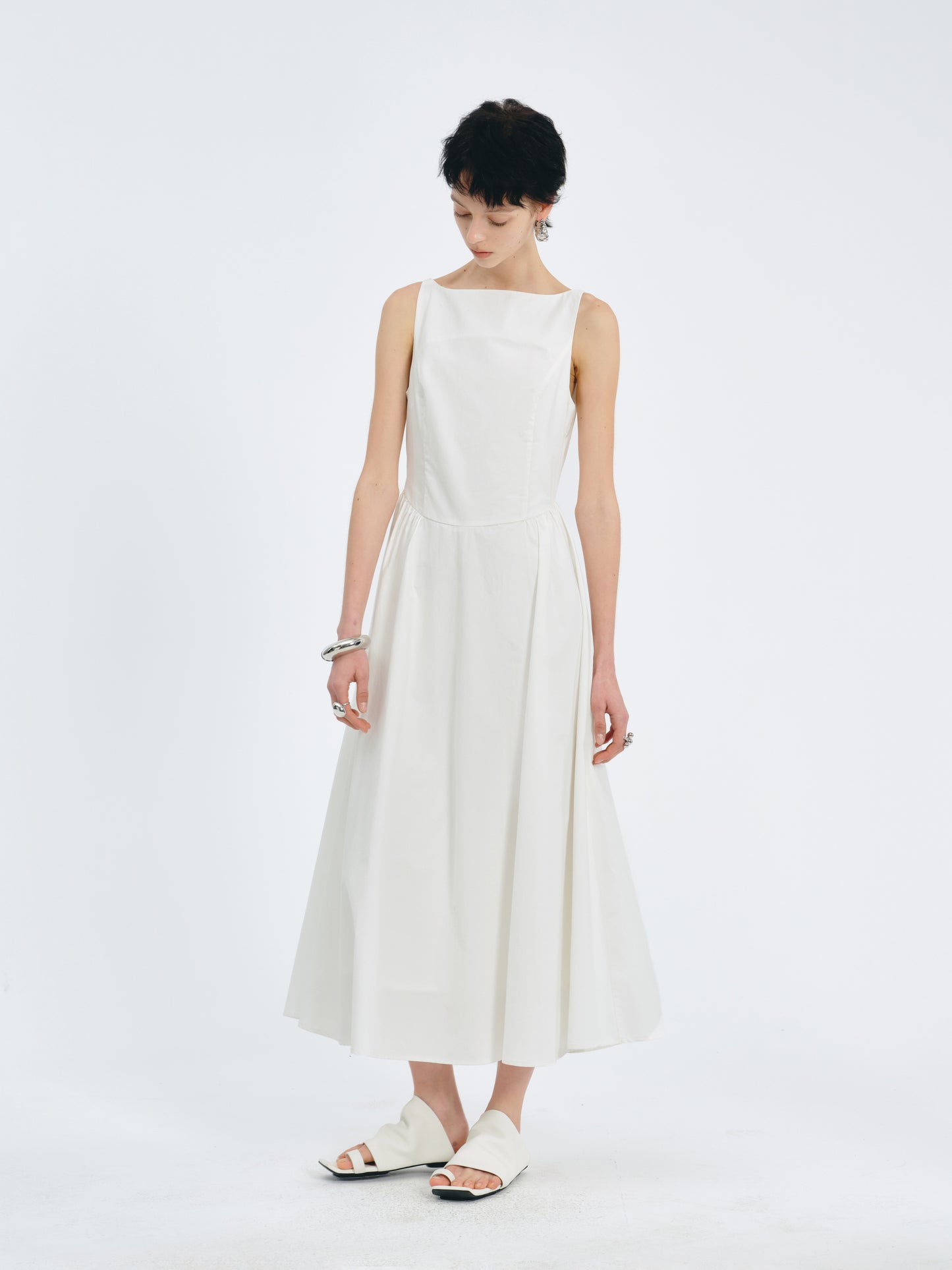Ethereal Pleated Dress