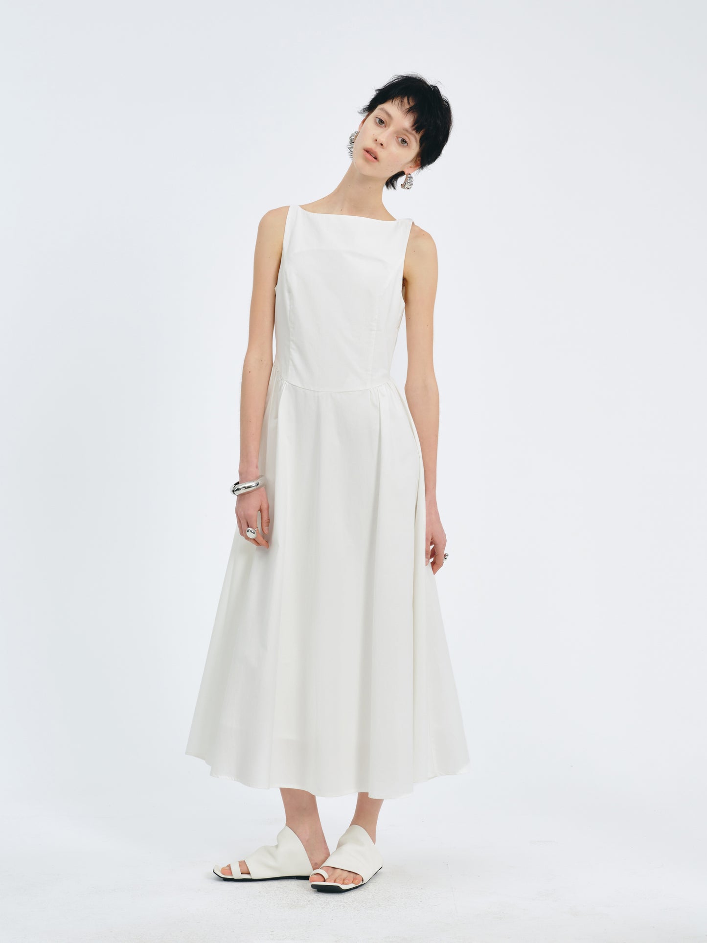 Ethereal Pleated Dress