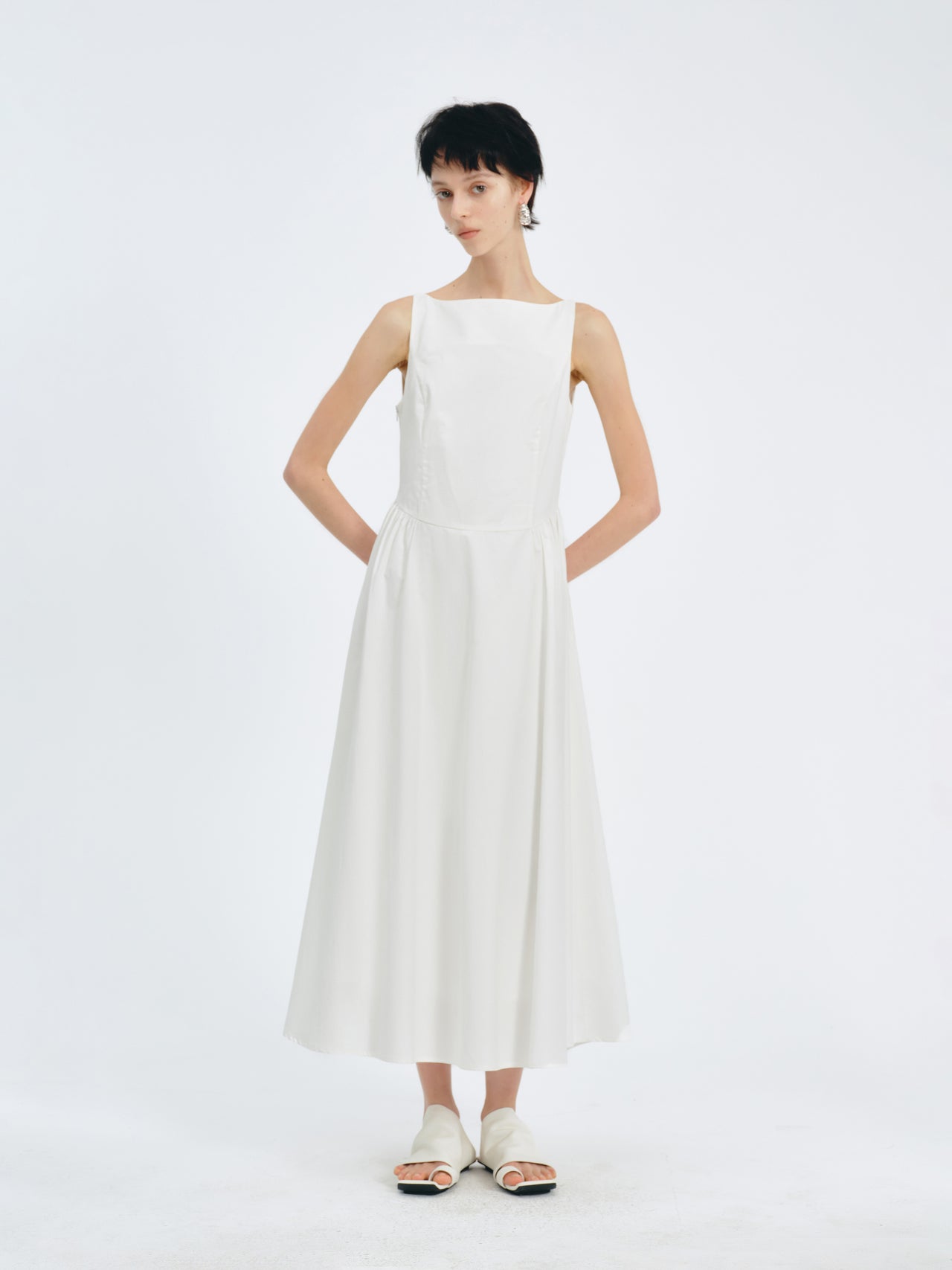 Ethereal Pleated Dress