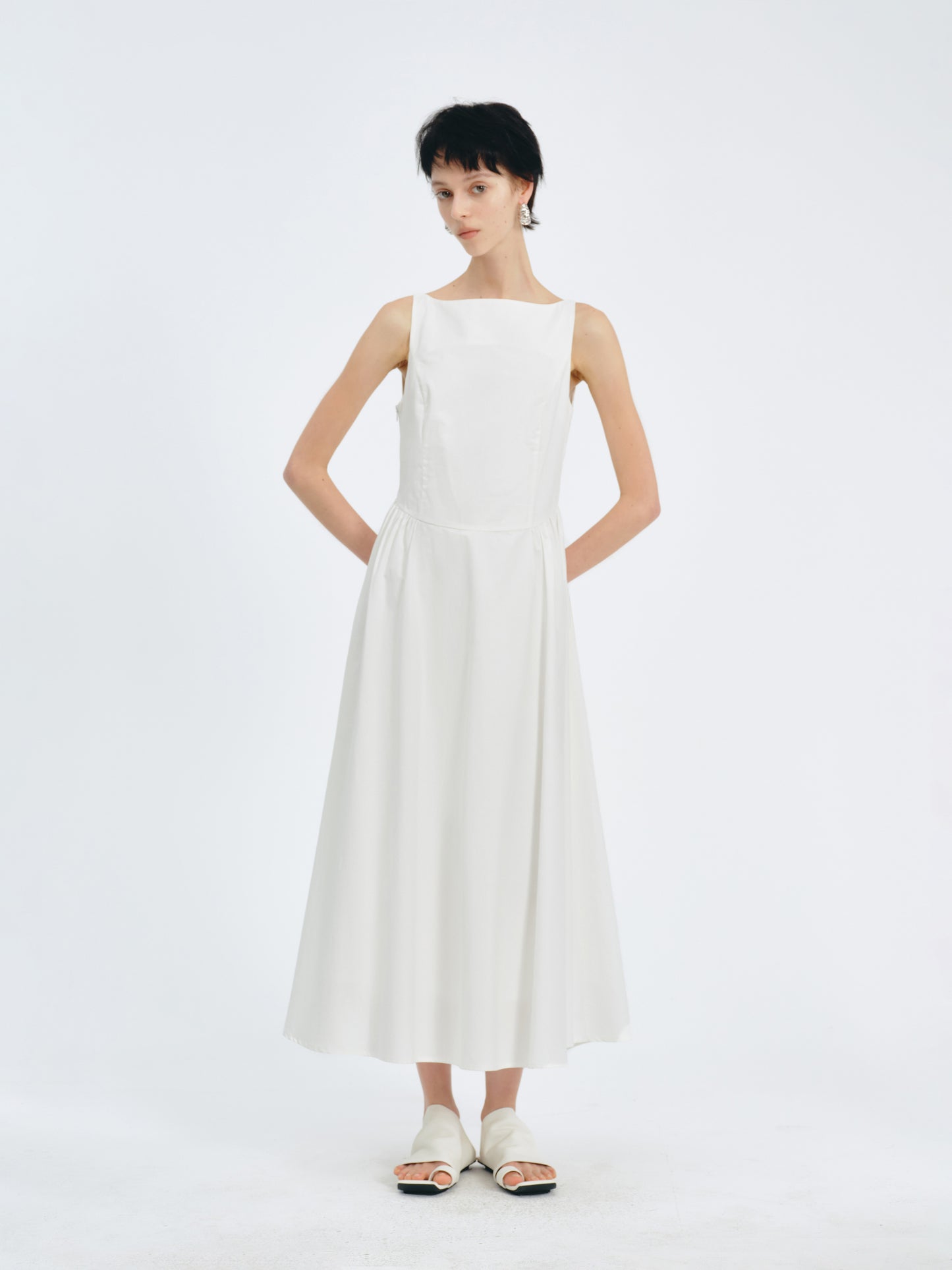 Ethereal Pleated Dress