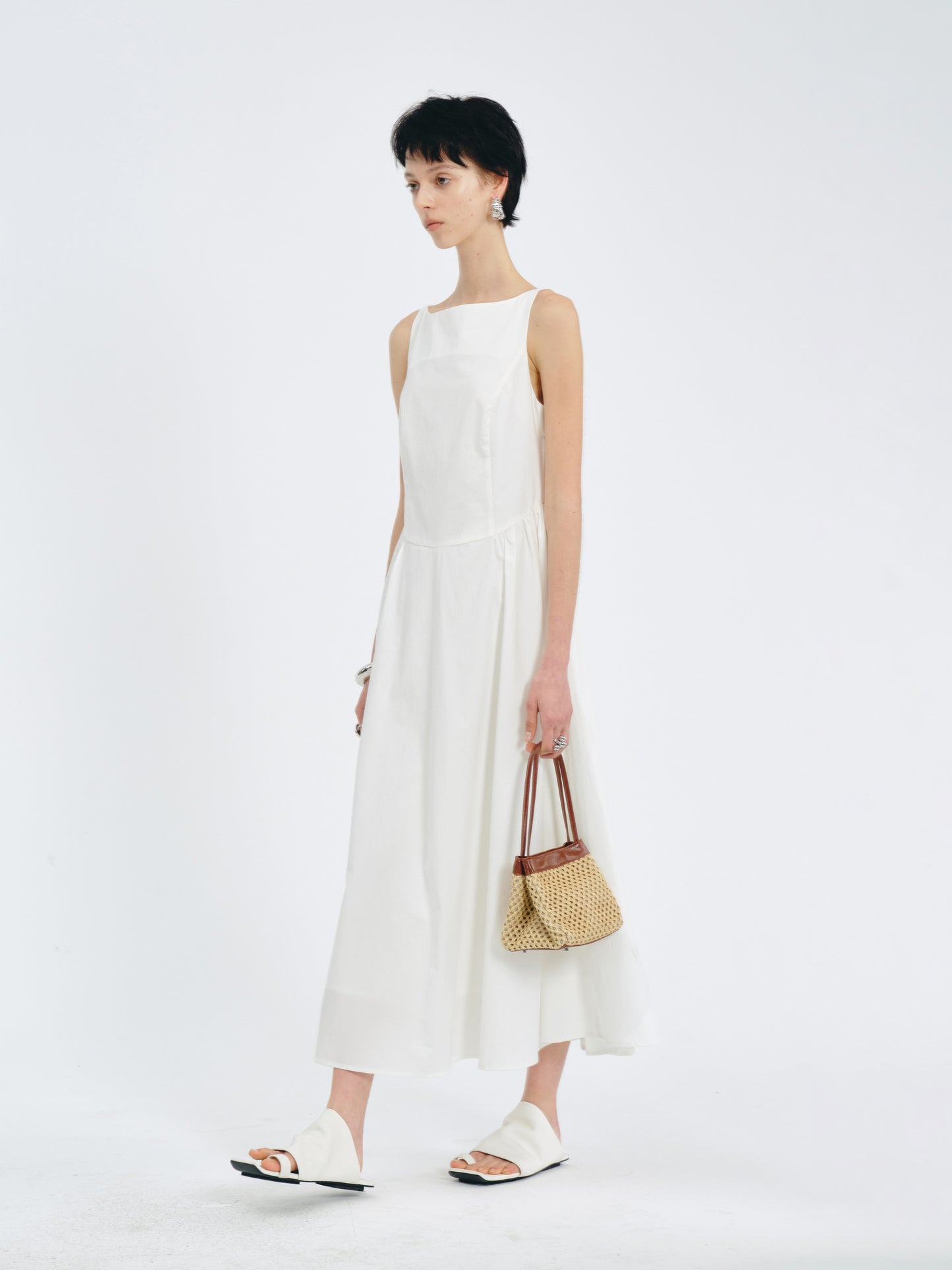 Ethereal Pleated Dress
